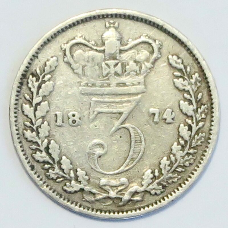 1874 Threepence