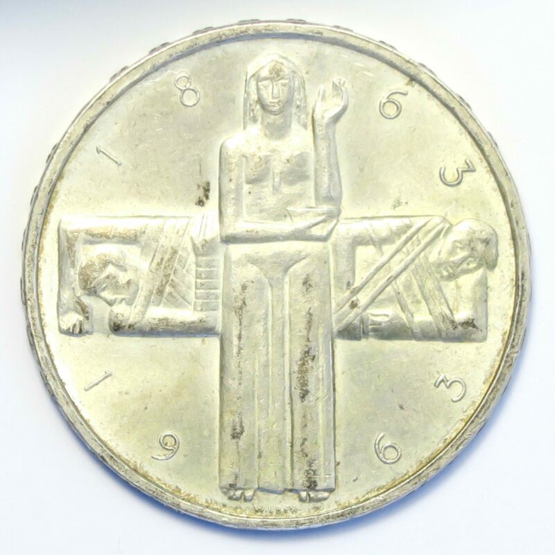 Swiss 5 Francs 1963