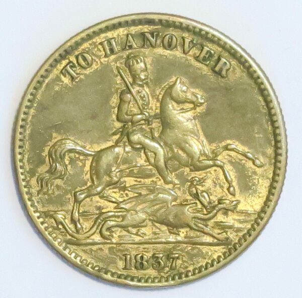 To Hanover Token 1849