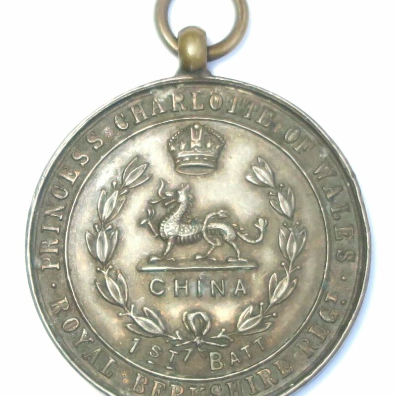 British Army, China Boxing medal