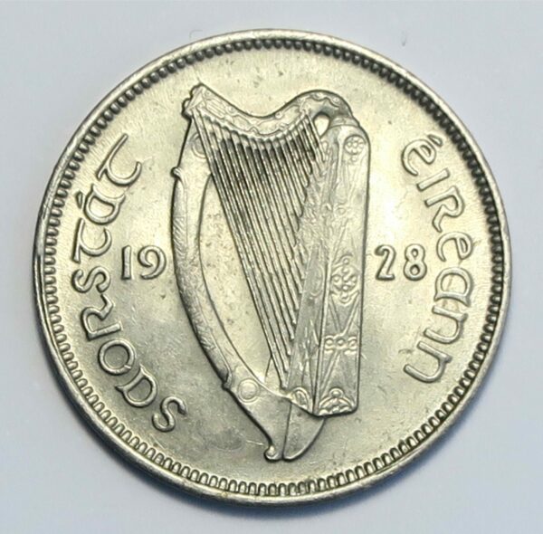 Ireland Sixpence 1928
