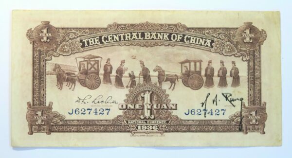 Central Bank Yuan 1936