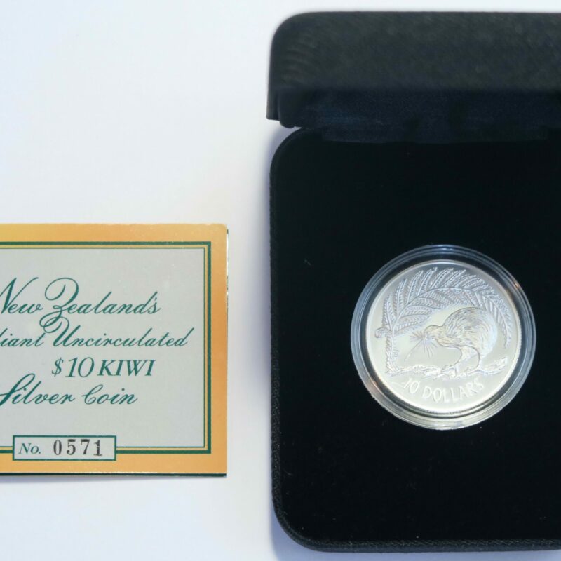 1998 $10 Silver Kiwi