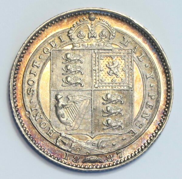 1887 Jubilee Shilling