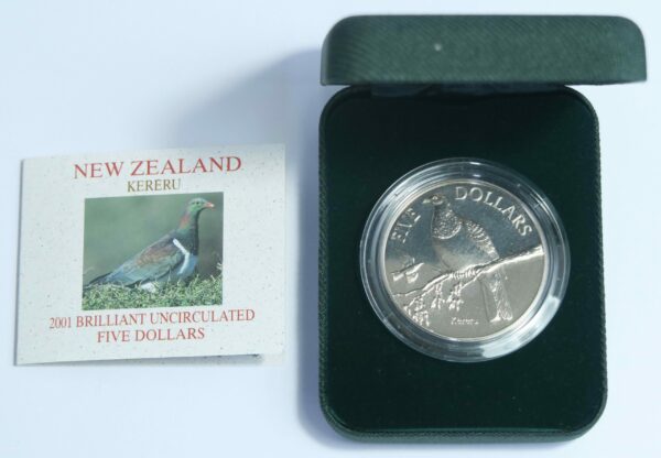 Kereru $5 BU, 2001