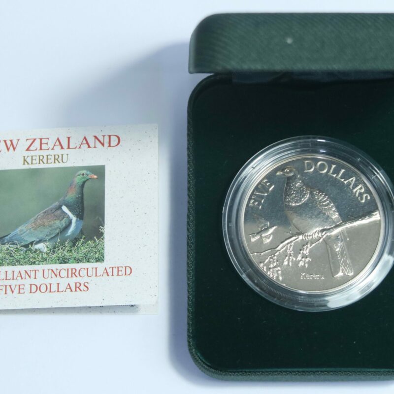 Kereru $5 BU, 2001