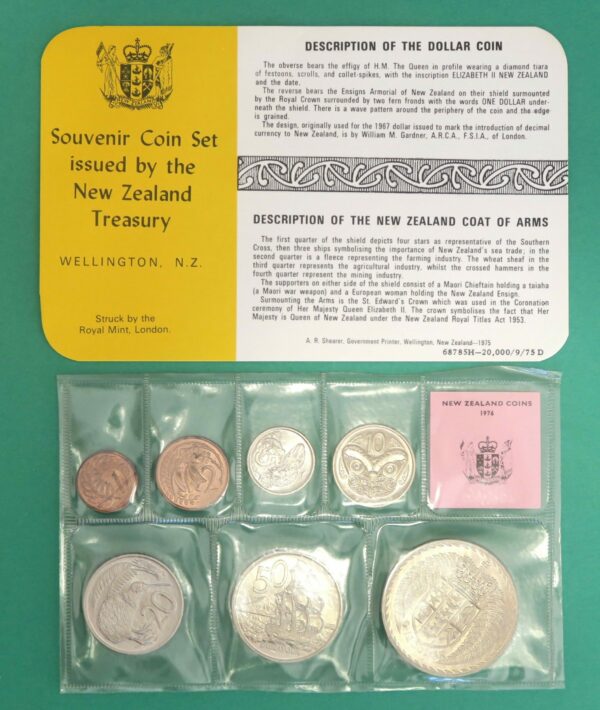 1976 Uncirculated coin set.sold