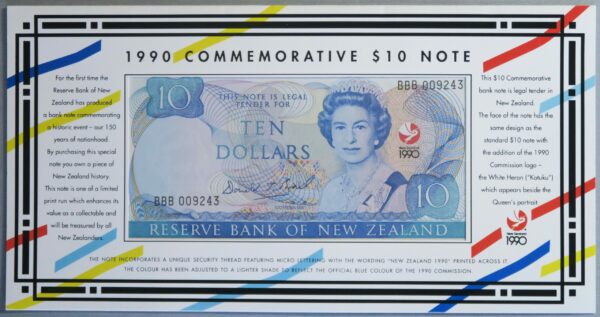 1990 Commemorative $10