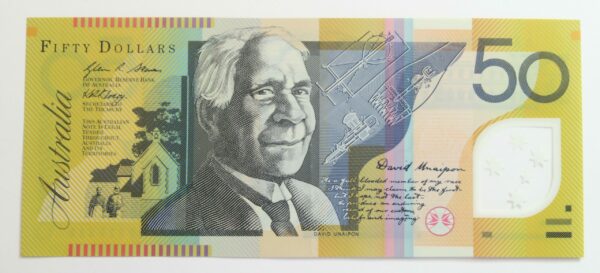 Australia $50, First prefix 2008