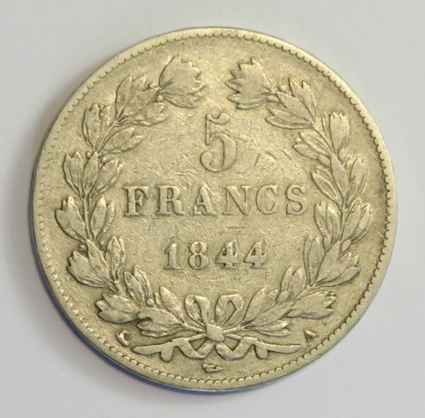 Louis Philippe 5 Francs 1844