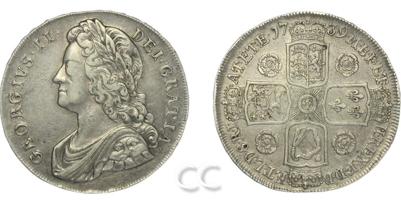 1739 Crown VF