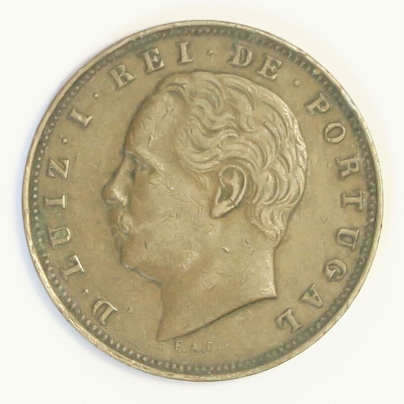 Portugal 10 Reis 1884