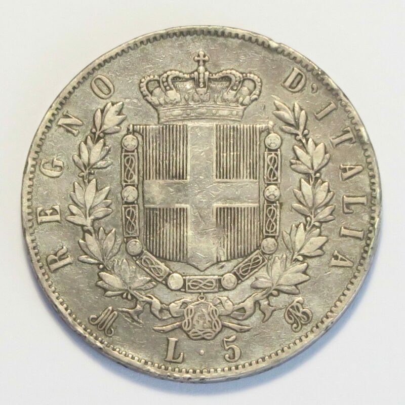 Italy 5 Lire1871M BN