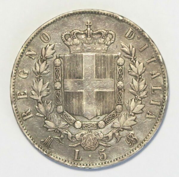 Italy 5 Lire1871M BN