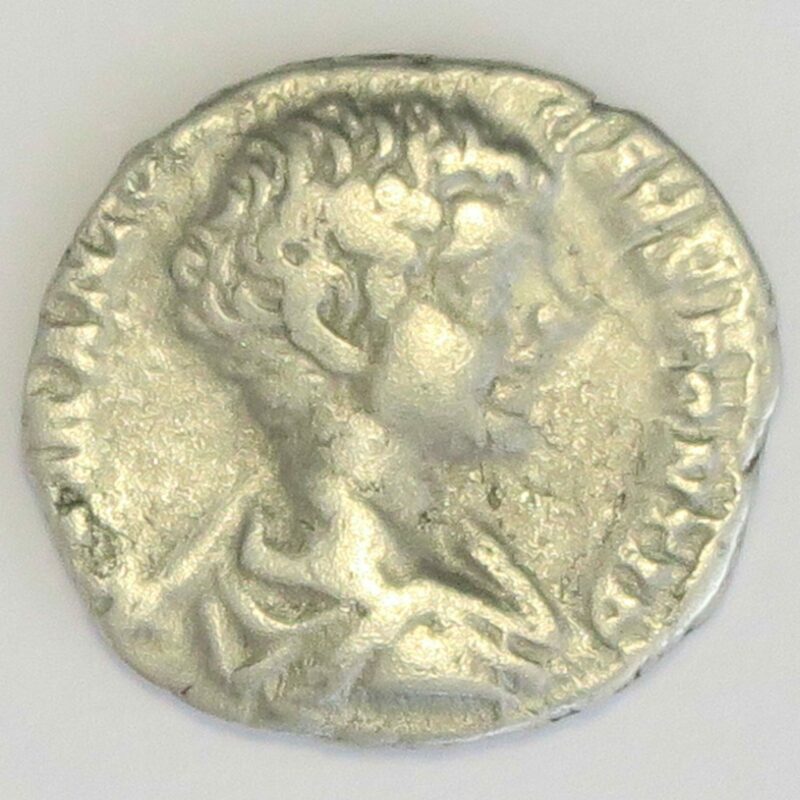 Caracalla denarius, Mars