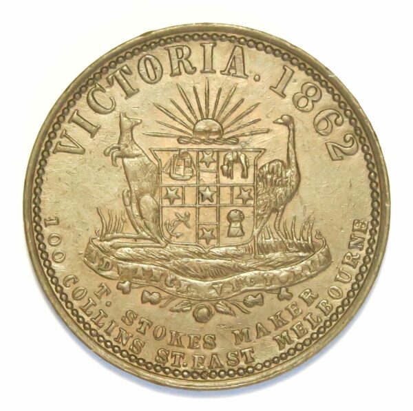 T. Stokes T. Stokes, Melbourne token - colonialcollectables buying and selling ...