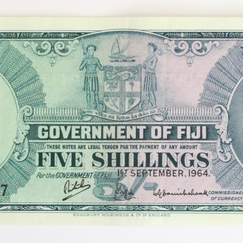 Fiji 5 Shillings 1964, gEF