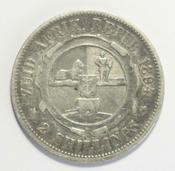 St Africa 2 Shillings 1894