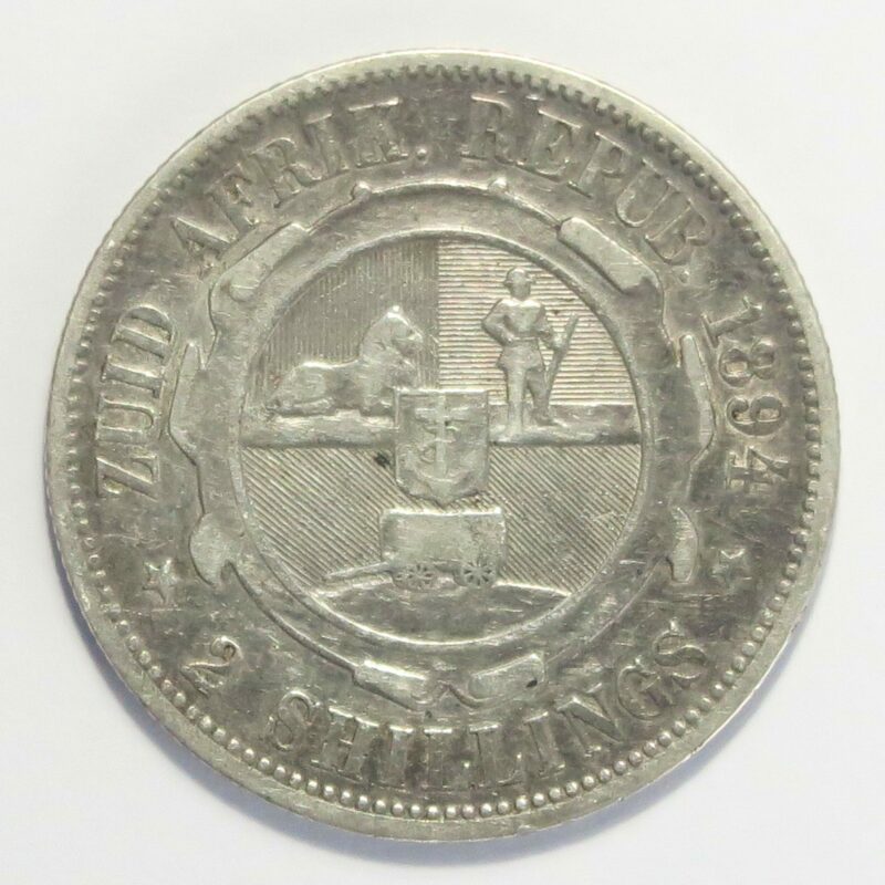 St Africa 2 Shillings 1894