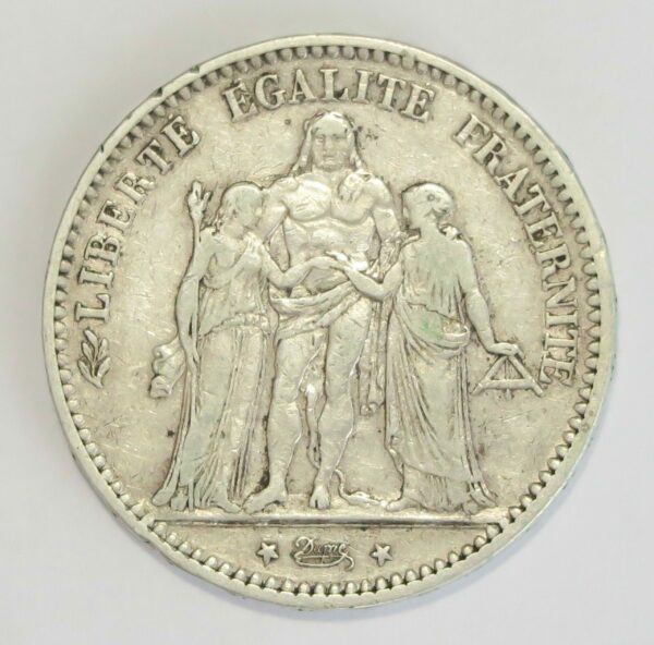 France 5 Francs 1874A