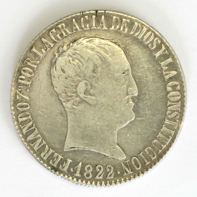 Spain 20 Reals 1822 SRD