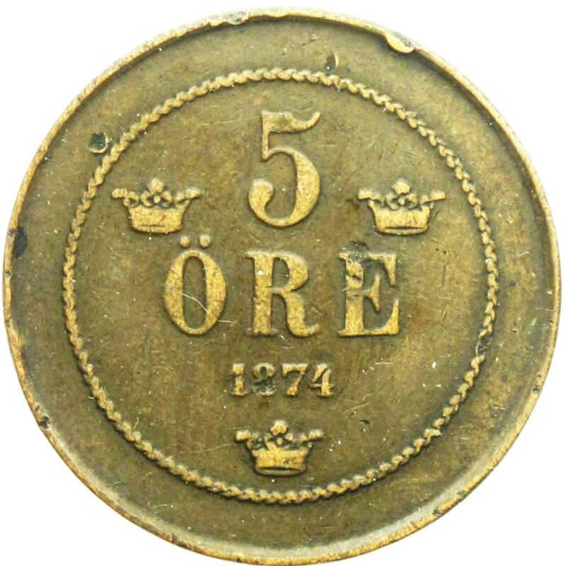 Five Ore 1874