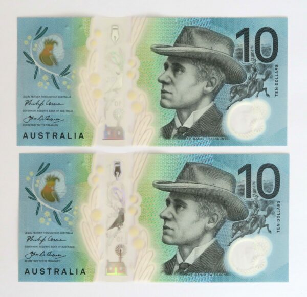 Australia $10 Pair 2017