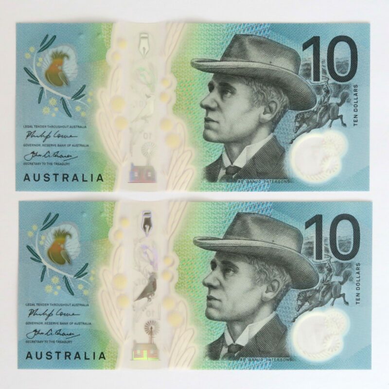 Australia $10 Pair 2017