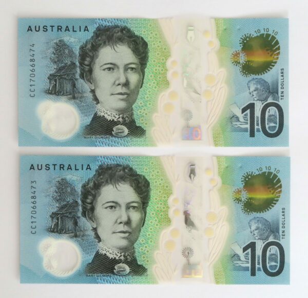 Australia $10 Pair 2017