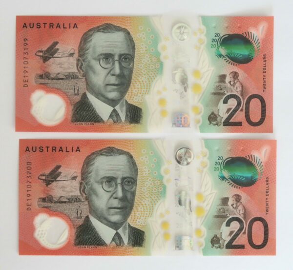 Australia Polymer $20 Pair