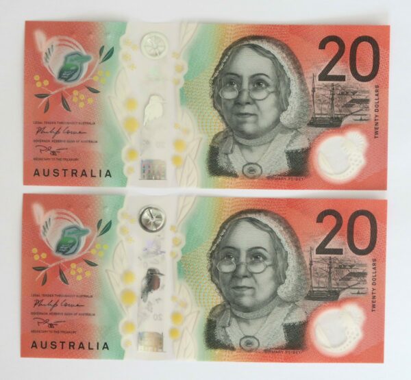 Australia Polymer $20 Pair