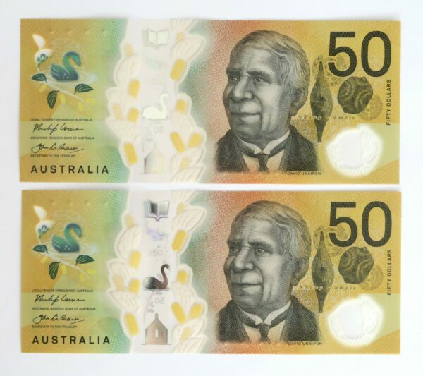 Australia $50 Pair Polymer