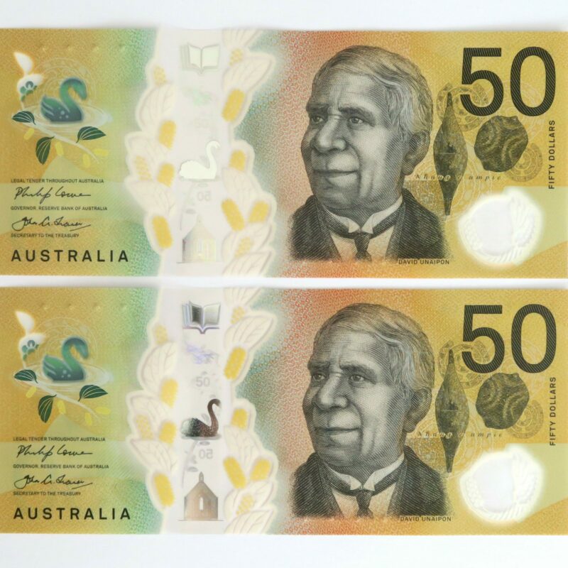 Australia $50 Pair Polymer