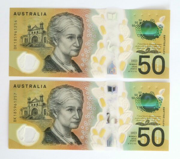 Australia $50 Pair Polymer