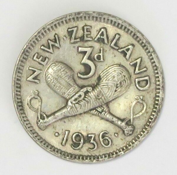 1936 Threepence  EF