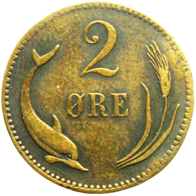 Two Ore 1883.Fine