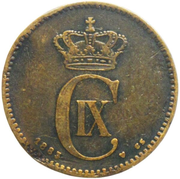 Two Ore 1883.Fine