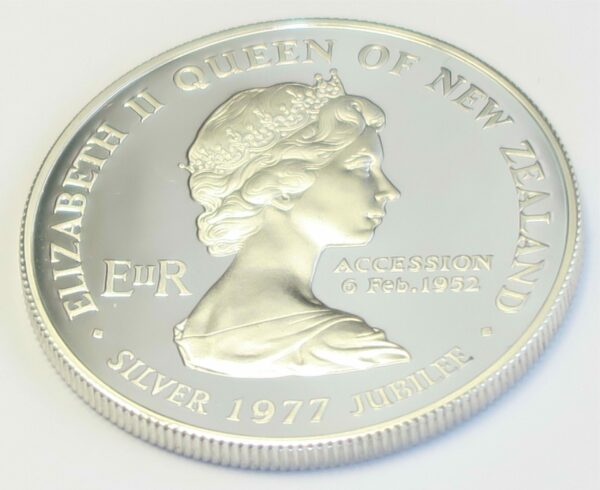 Waitangi Dollar Proof 1977