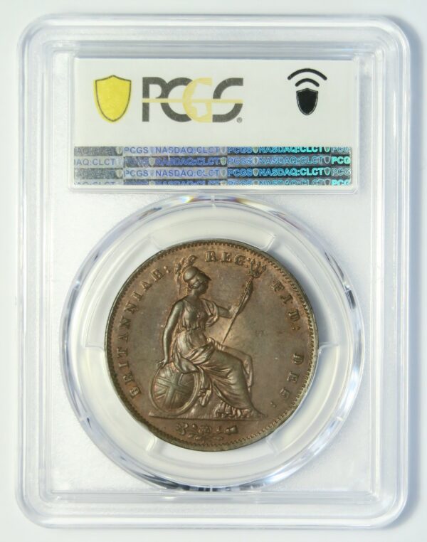 1853 Penny O.T. aUNC.