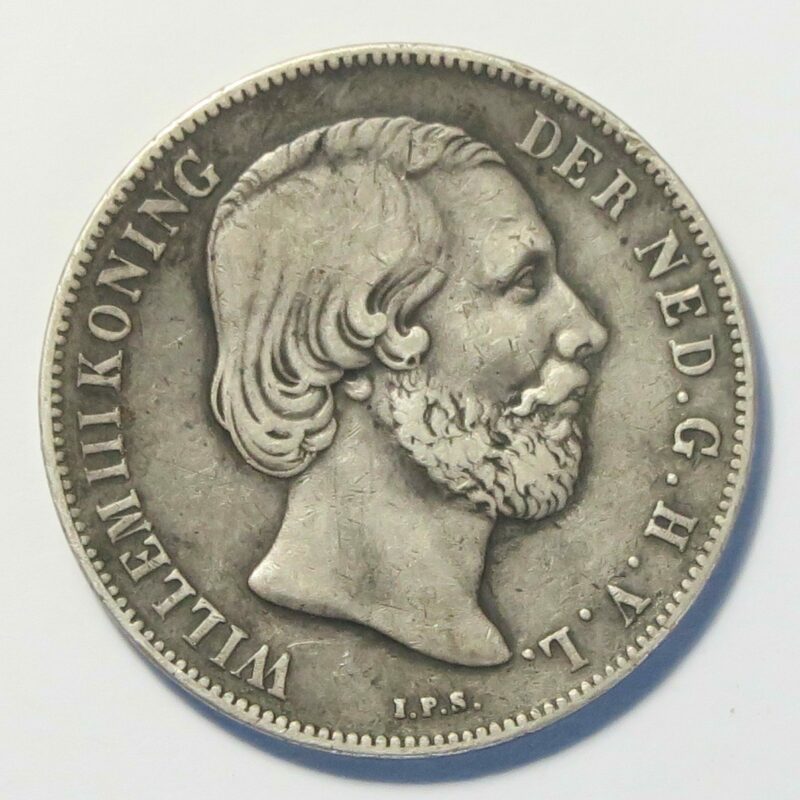 Holland, Gulden 1863,VF