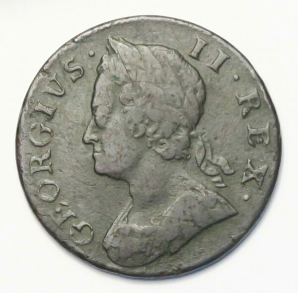 George II, Halfpenny 1851