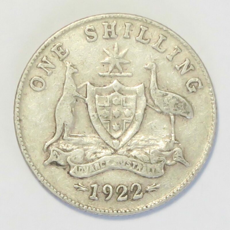 1922 Shilling 1922, Fine