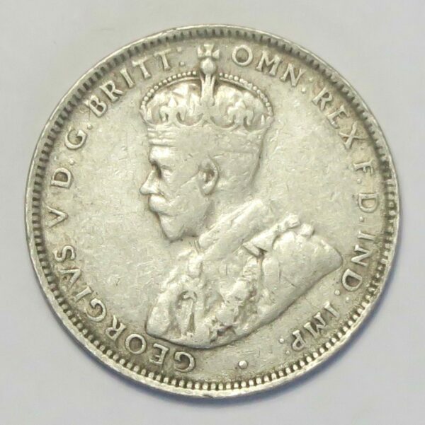 1928 Shilling, Fine