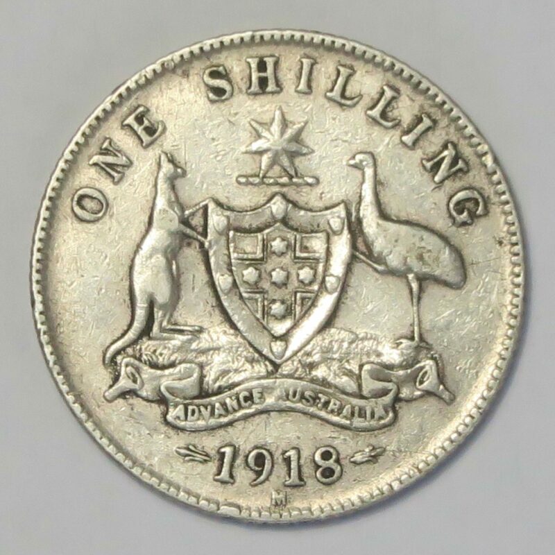 1918M Shilling, aVF
