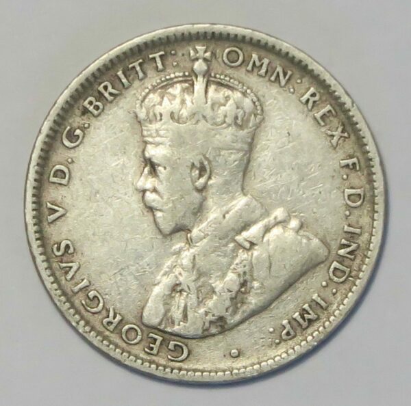 1924 Shilling, Fine