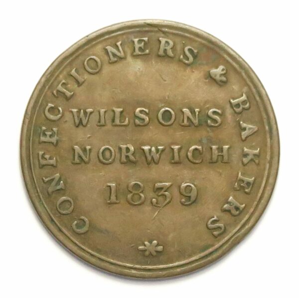 1839 Norwich Farthing 1839