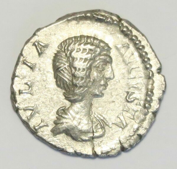 Julia Domna, Denarius, Hilaritas