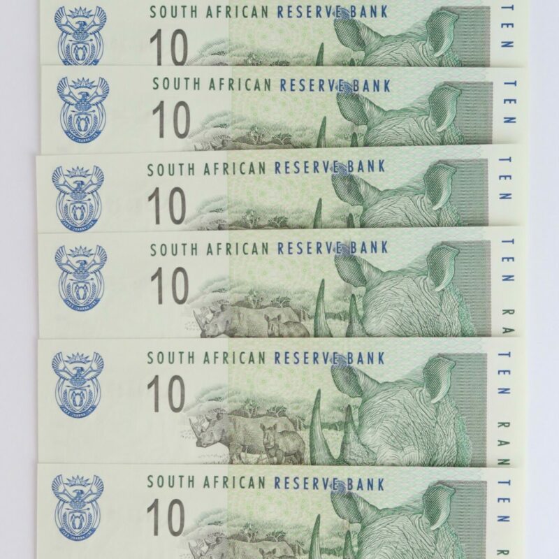 Sth Africa, Ten Rand 2005