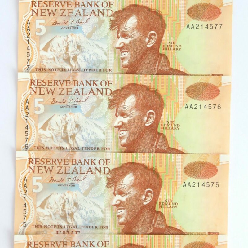 $5 Consecutive 5 x, AA