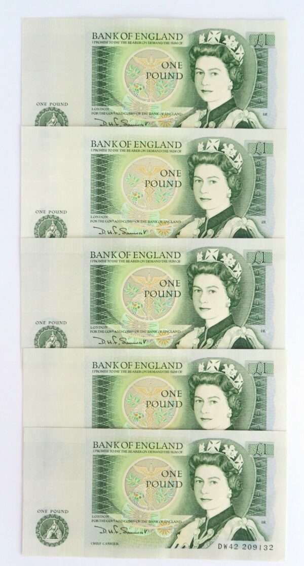 5 Consecutive Pounds 1981-4